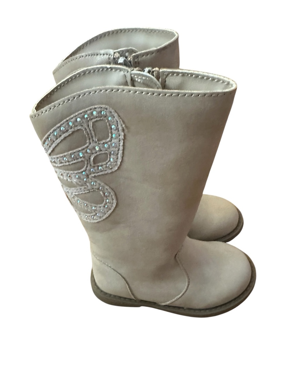 Jessica Simpson Toddler and Little Girls' Evie Ellis Boots in tan 6T